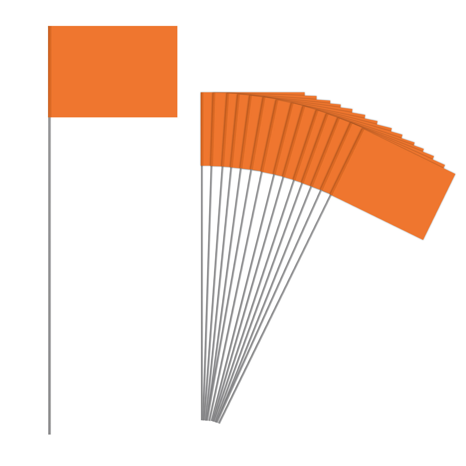 Customized Lawn Marking Flag